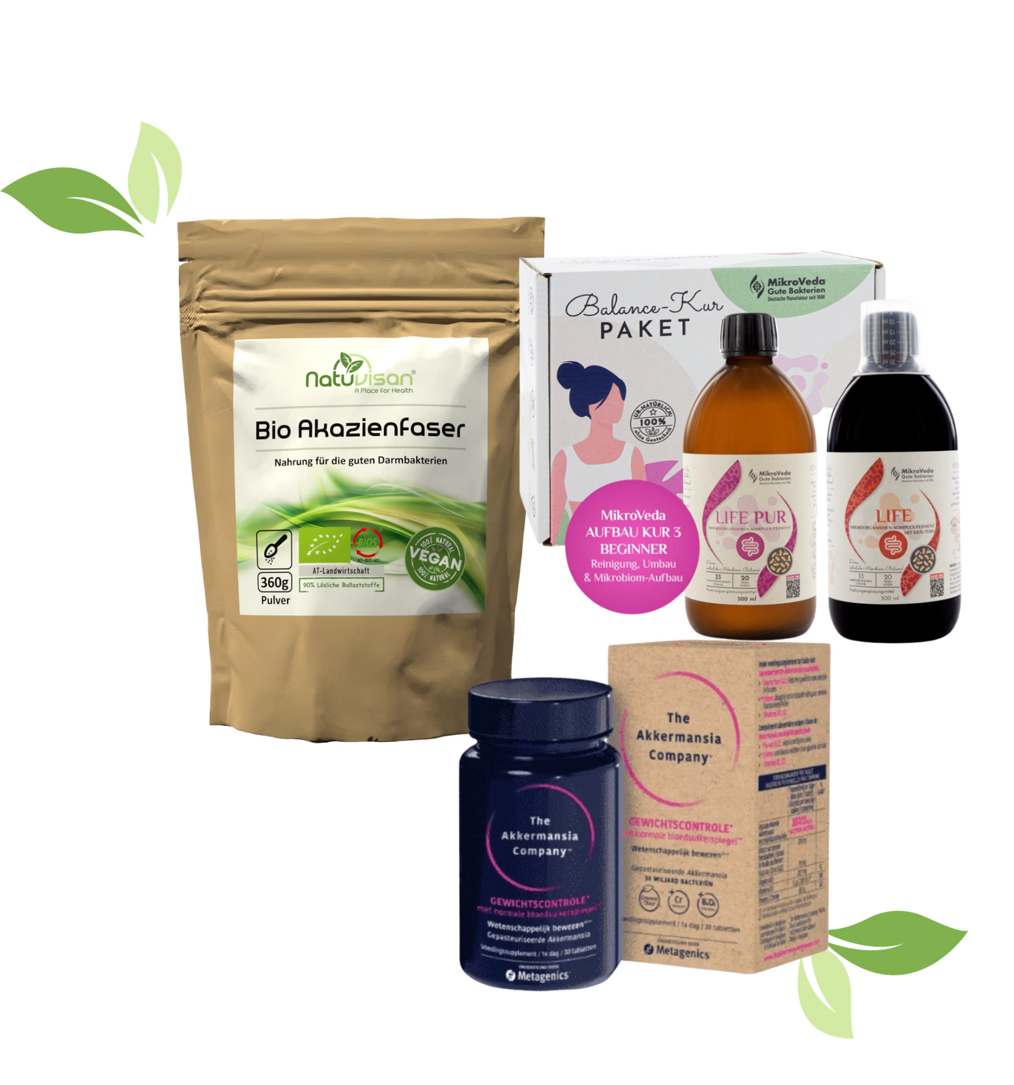 Akkermansia muciniphila Gewichtsmanagement Aufbau Produktpaket