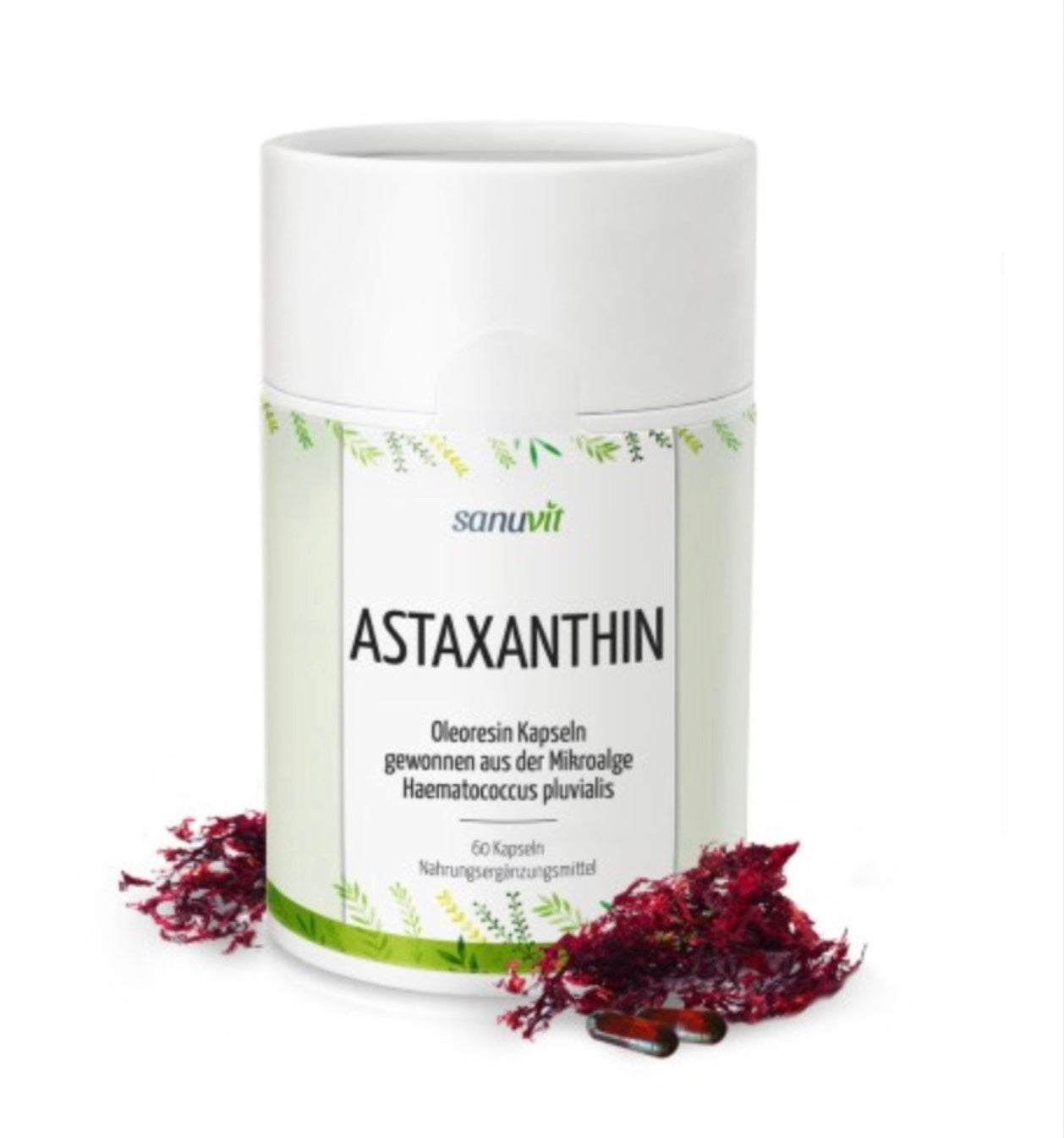 Hochkonzentriertes Astaxanthin Oleoresin aus Mikroalgen, natürliche Quelle für Carotinoide, ideal für bewusste Ernährung und sportlich Aktive