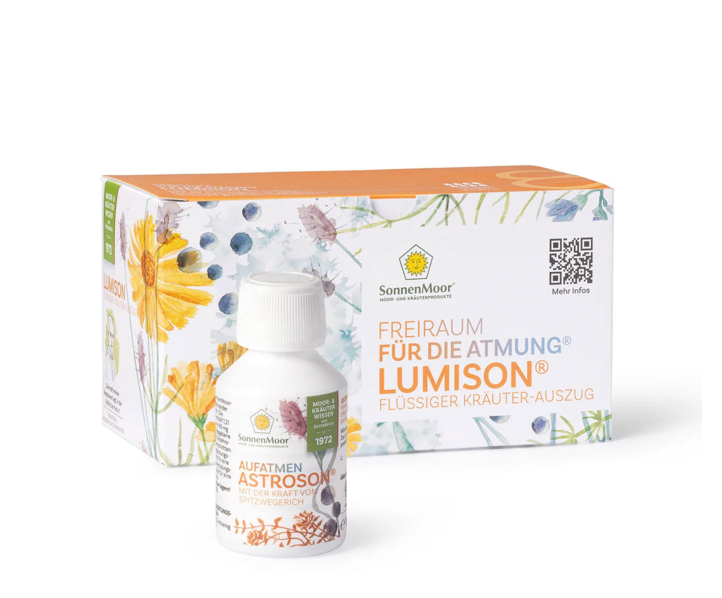 SonnenMoor Lungenkur für bessere Lungenfunktion und Atemwege.