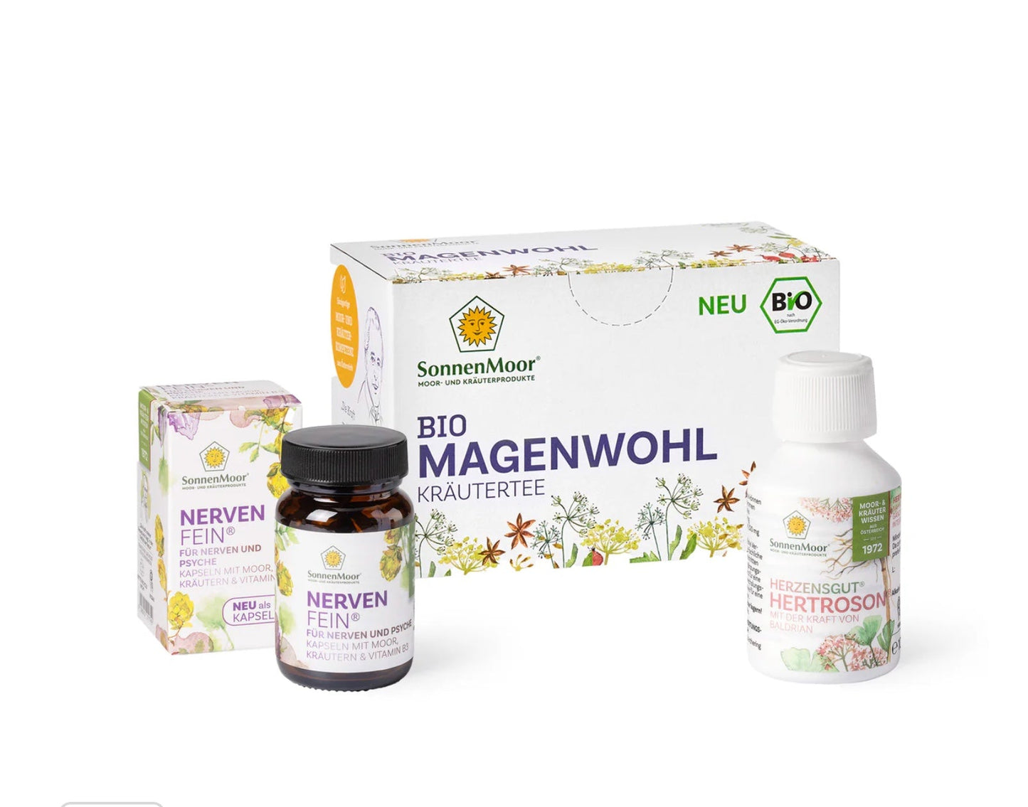 Sonnebmoor Das Ruhepolster Produktpaket sorgt für Entspannung und Ausgeglichenhei