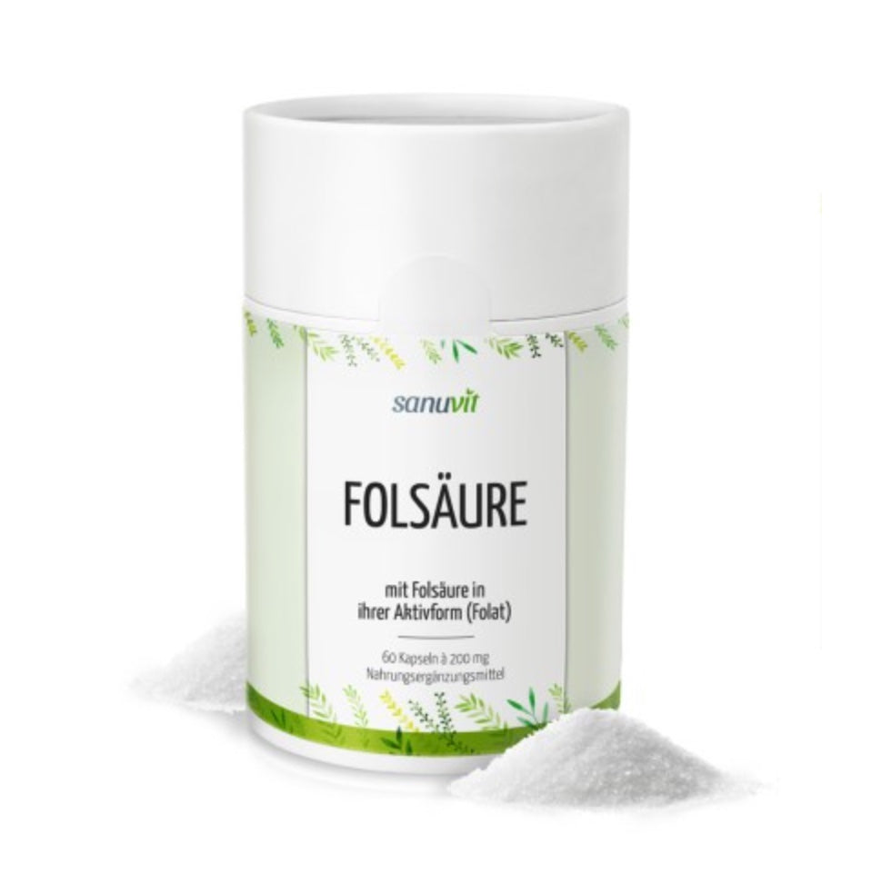 Folsäure aktiviertes Folat 600 µg - 60 Kapseln