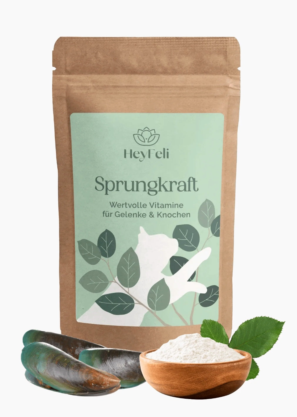 Sprungkraft für Katzen Vitamine für Gelenke & Knochen - 30g