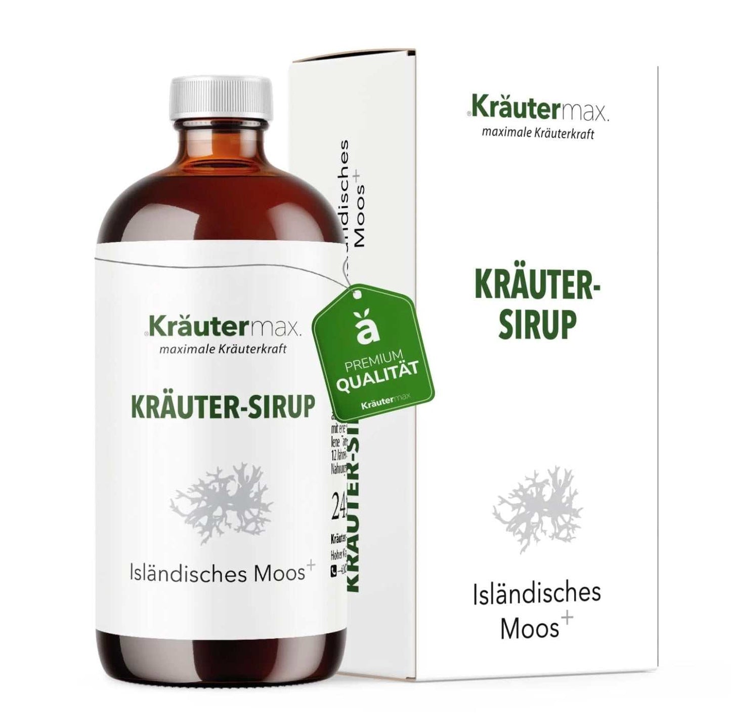 Kräutermax Isländisch Moos Sirup - 245 ml