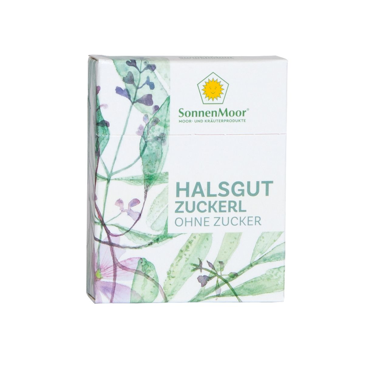 SonnenMoor HalsGut® Zuckerl 51 gDie HalsGut® Zuckerl sind ein reines Naturprodukt ohne Zucker hergestellt in Österreich vom Famlienbetrieb SonnenMoor. Diese reinen Kräuterbonbons beruhigen ihren ra
