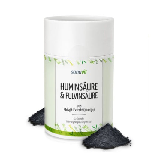 Mumijo, auch unter dem Namen Shilajit bekannt, ist eine natürliche, mineral- und huminstoffhaltige Substanz, die sich über Jahrhunderte aus pflanzlichen Materialien in hochgelegenen Gebirgszonen gebildet hat. Unser Mumijo Shilajit Extrakt ist ein hochwertiges Nahrungsergänzungsmittel, das durch einen aufwändigen Reinigungs- und Extraktionsprozess gewonnen wird. Die enthaltenen Huminsäuren und Fulvinsäuren gehören zu den zentralen Bestandteilen des Produkts und zeichnen sich durch ihre besondere ernährungsph