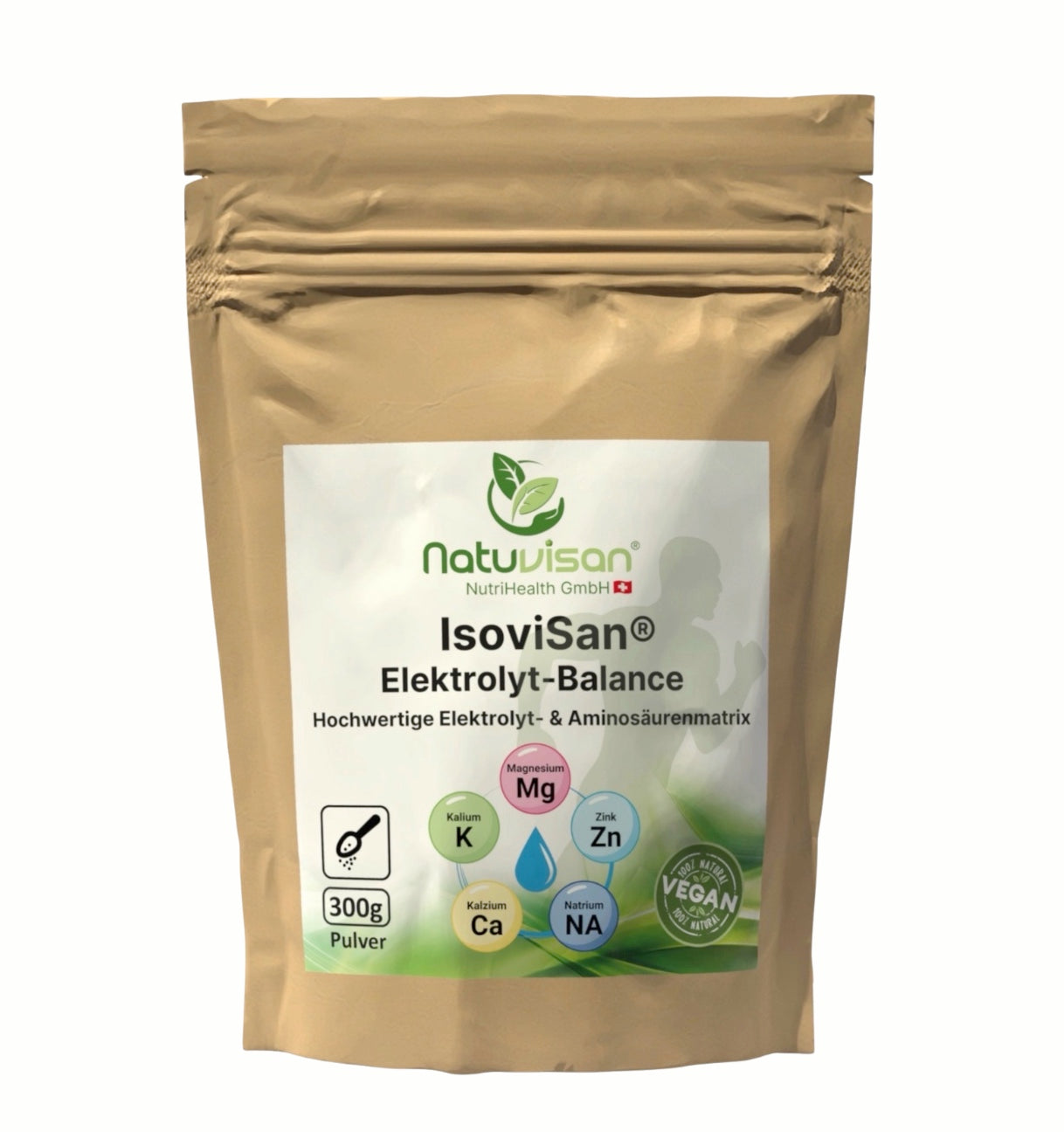 IsoviSan® Elektrolyt-Balance: Hochwertige Elektrolyt- & Aminosäurenmatrix für Hydration, Energie, Regeneration und tägliche Leistungsfähigkeit.