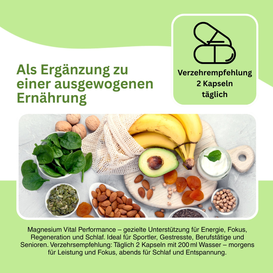 Erklärung der Funktion von Vitamin B6 als Transporthelfer für Magnesium – fördert die Aufnahme in Muskel- und Nervenzellen, steigert die Wirksamkeit des Magnesiums im Energiestoffwechsel und der Muskelentspannung.