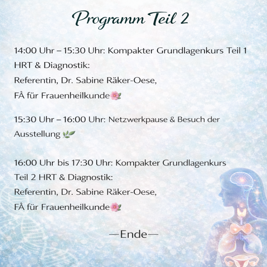 Ärztinnen und Therapeuten im fachlichen Austausch zu Hormonen, Darmgesundheit und Mikrobiom im Praxisalltag