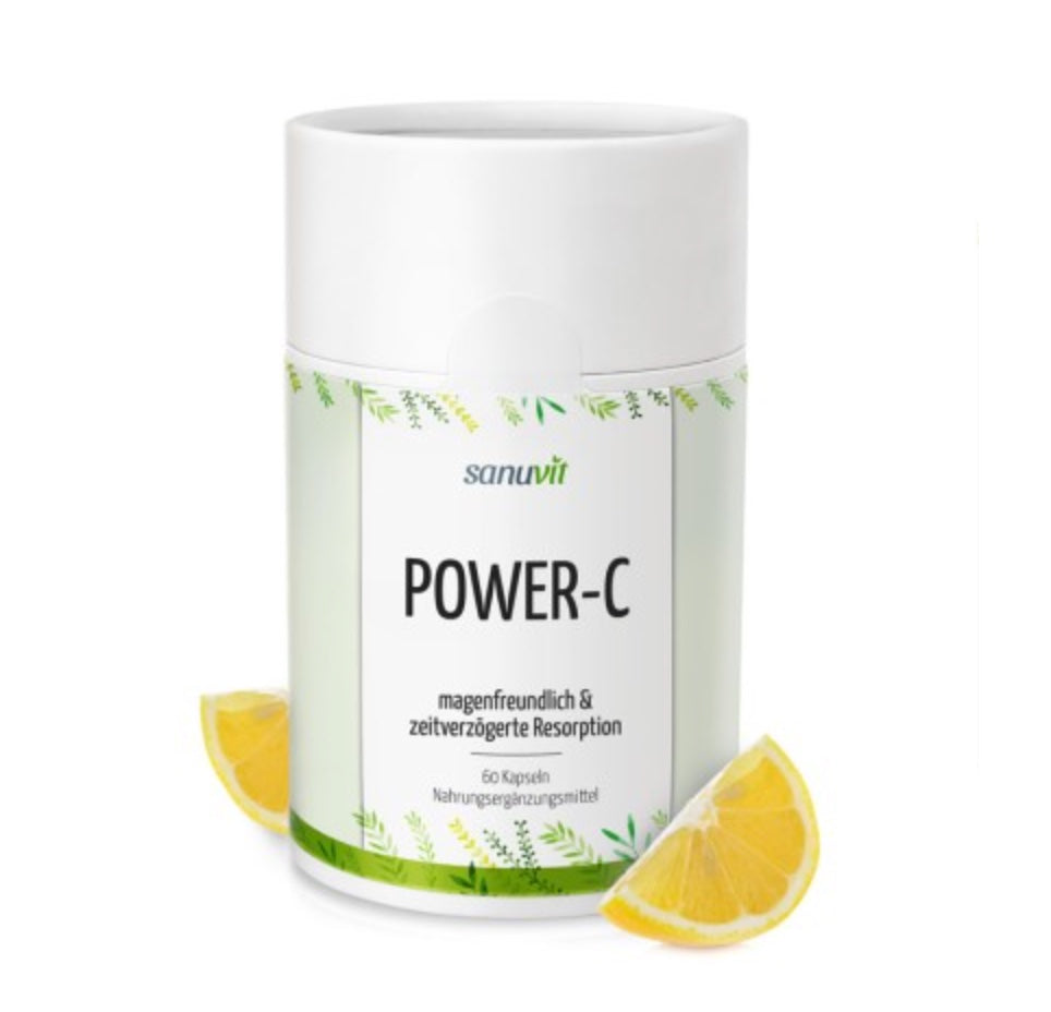 Power Vitamin mit Acerola und Sanddorn C 270 mg