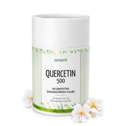 Quercetin Premium Blütenextrakt 100% hochrein 500 mg - 120 Kapseln