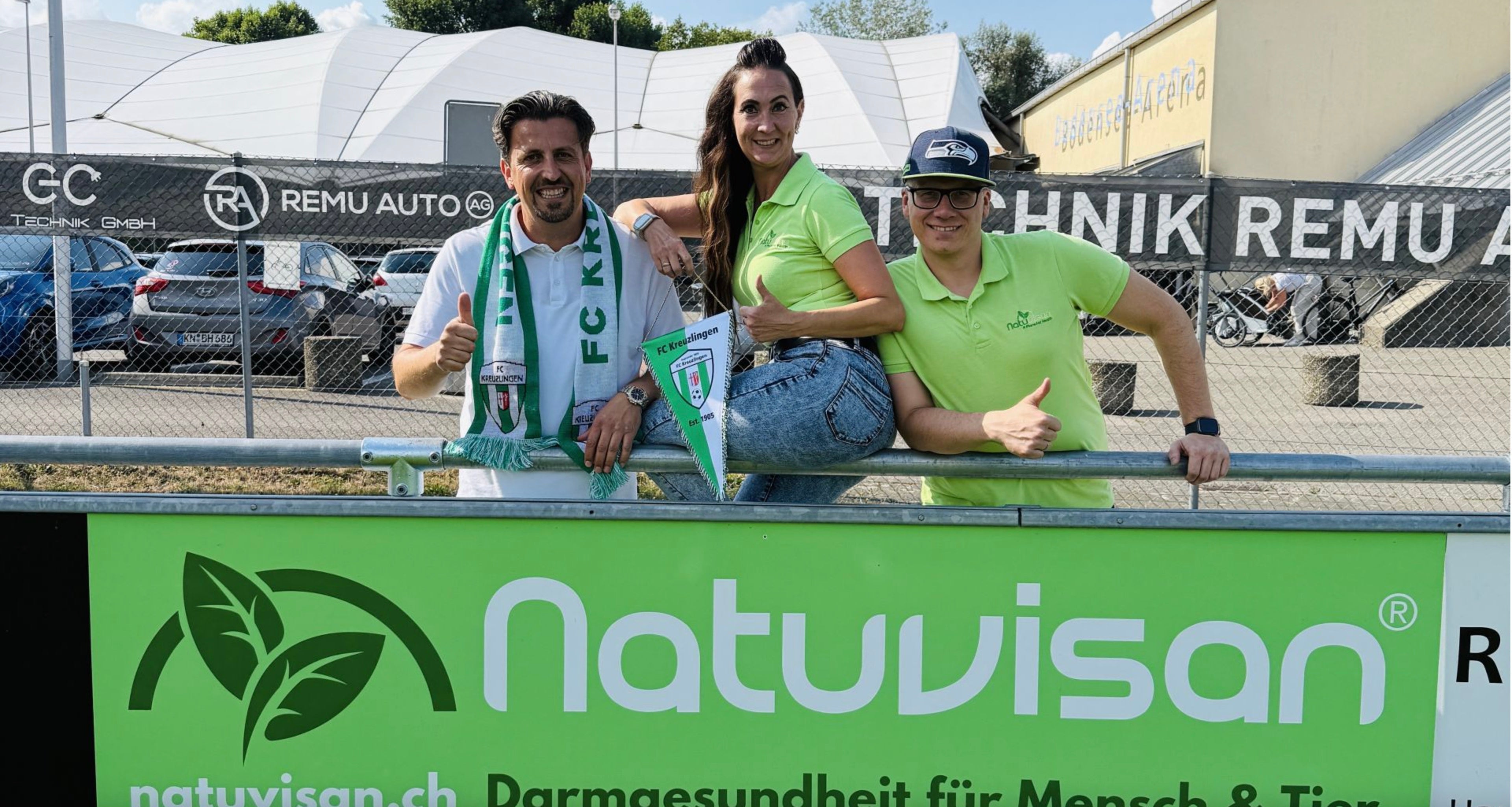 NATUVISAN ist offizieller Medical Partner des FC Kreuzlingen