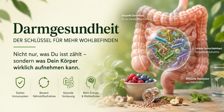 Warum ein gesunder Darm über die Wirkung von Nahrungsergänzungsmitteln entscheidet