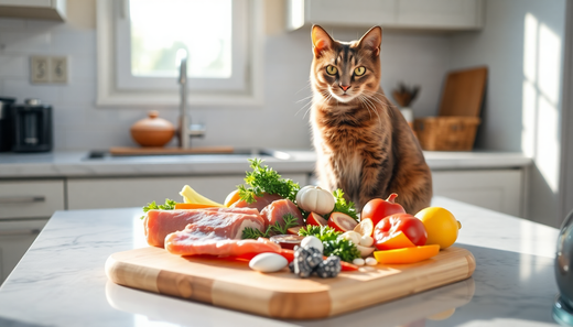 Katze BARF Fütterung einfach gemacht. Entdecken Sie unsere Schritt-für-Schritt-Anleitung für die optimale Ernährung Ihres Haustiers.