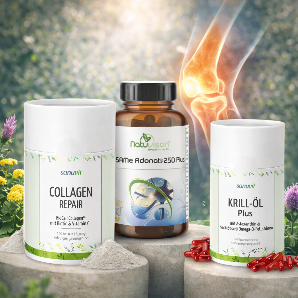 Beweglicher Mensch mit gesunden Gelenken als Symbol für Mobilitaet und Lebensqualitaet