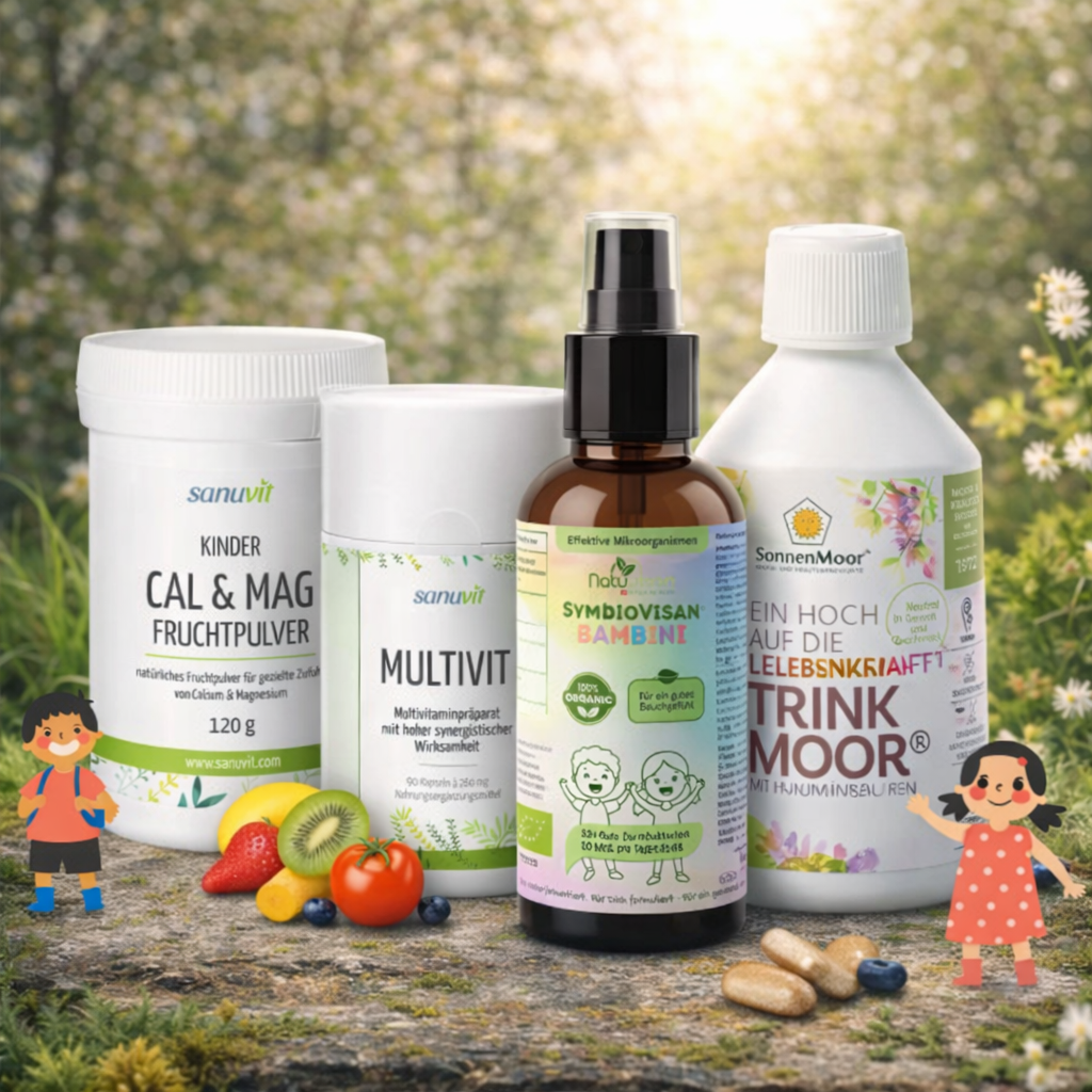 Gesundes Kind in natürlicher Umgebung als Symbol für Entwicklung und Schutz