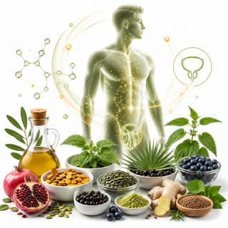 Aktiver Mann in natürlicher Balance als Symbol für ganzheitliche Männergesundheit