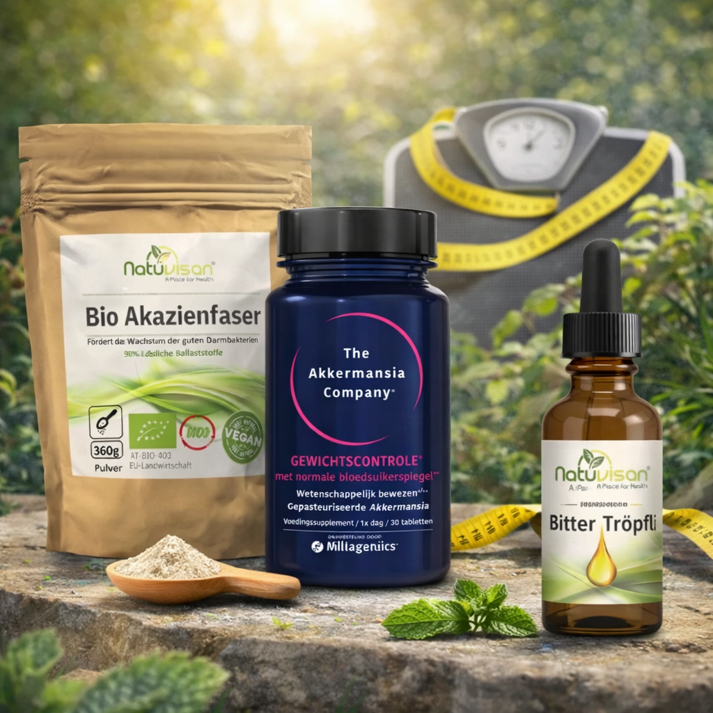 Mensch in ausgewogener Bewegung als Symbol für gesundes Gewichtsmanagement und Balance