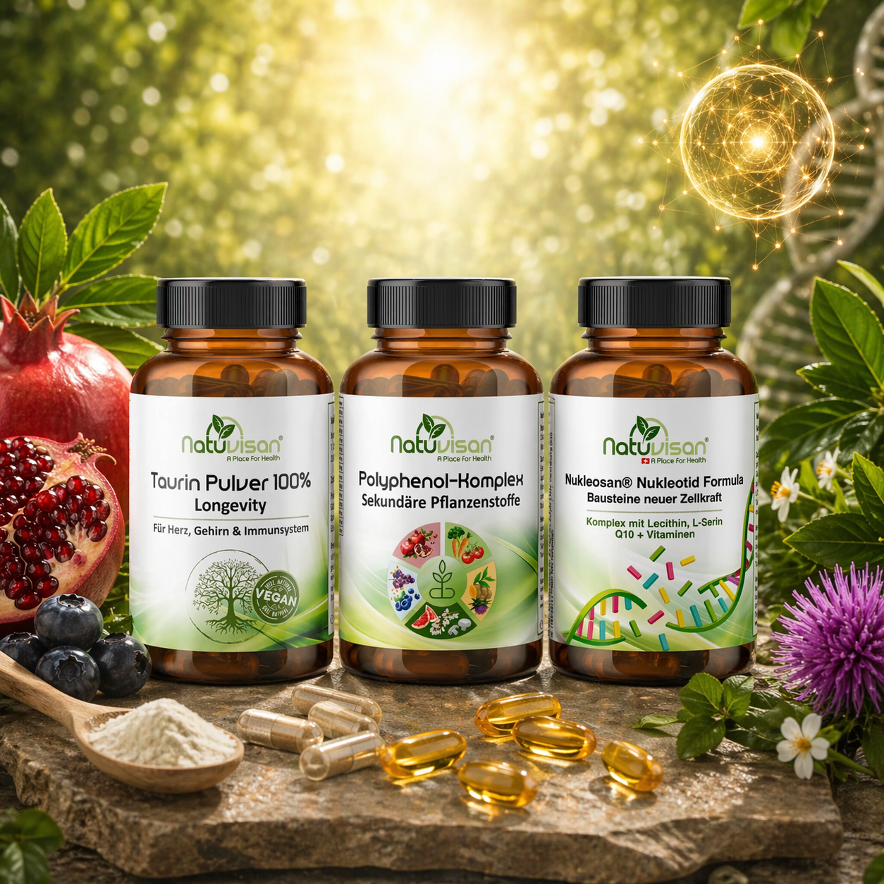 Anti-Aging Zellschutz Antioxidantien für gesunde Zellen und mehr Vitalität
