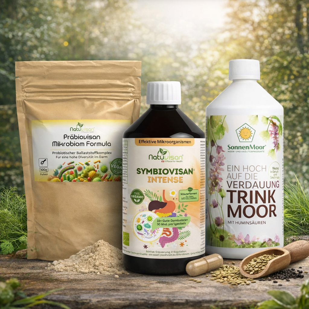 Gesunder Darm mit ausgewogener Darmflora als Grundlage ganzheitlicher Gesundheit