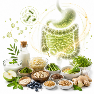 Gesunder Darm mit ausgewogener Darmflora als Grundlage ganzheitlicher Gesundheit