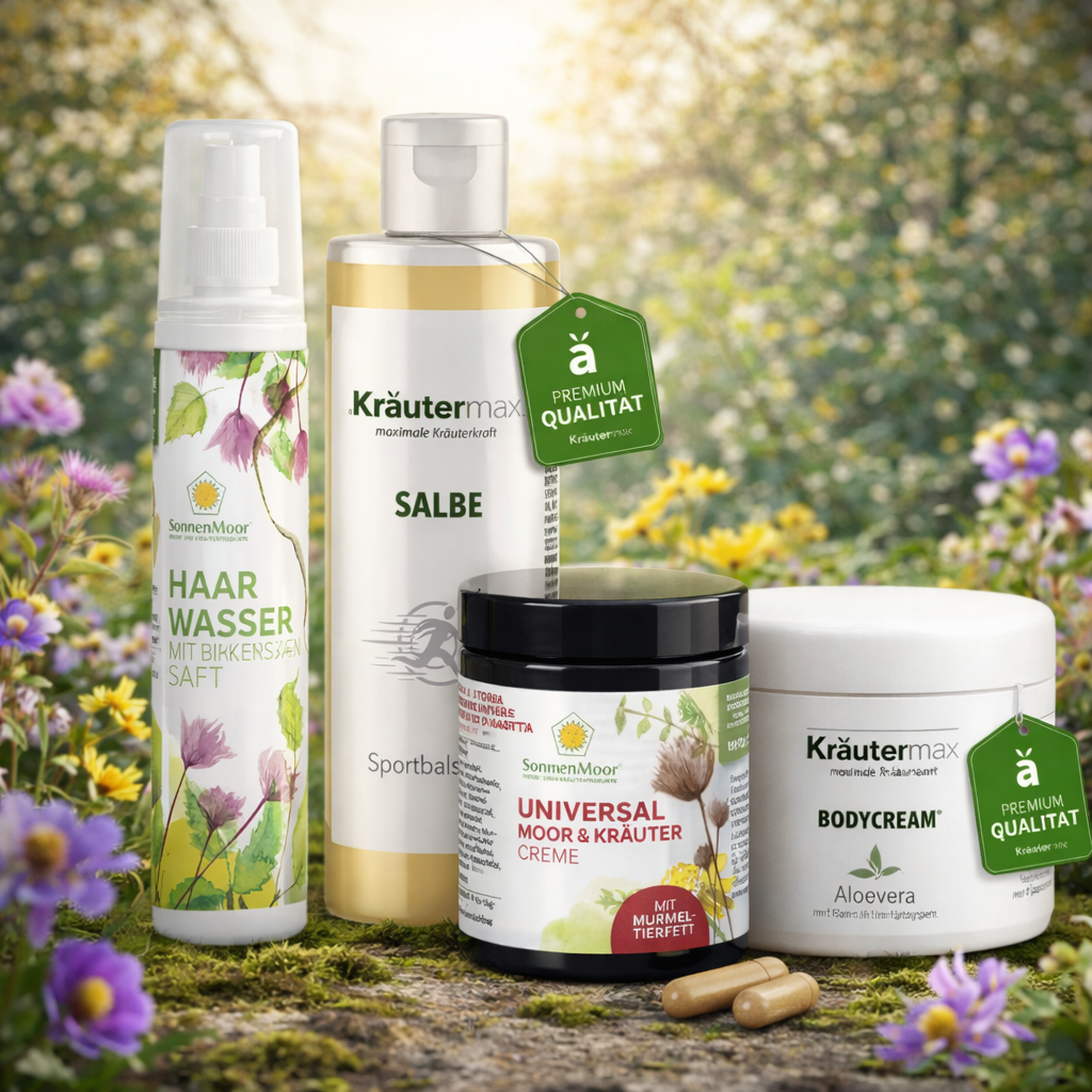 Natürliche Hautpflege mit pflanzlichen Inhaltsstoffen für gesunde Haut