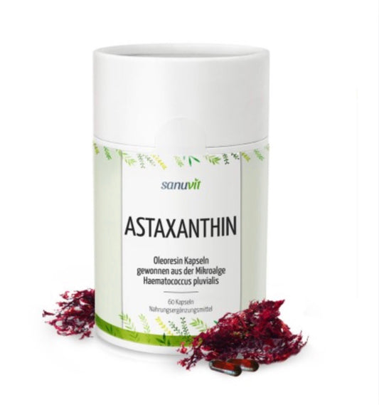 Hochkonzentriertes Astaxanthin Oleoresin aus Mikroalgen, natürliche Quelle für Carotinoide, ideal für bewusste Ernährung und sportlich Aktive