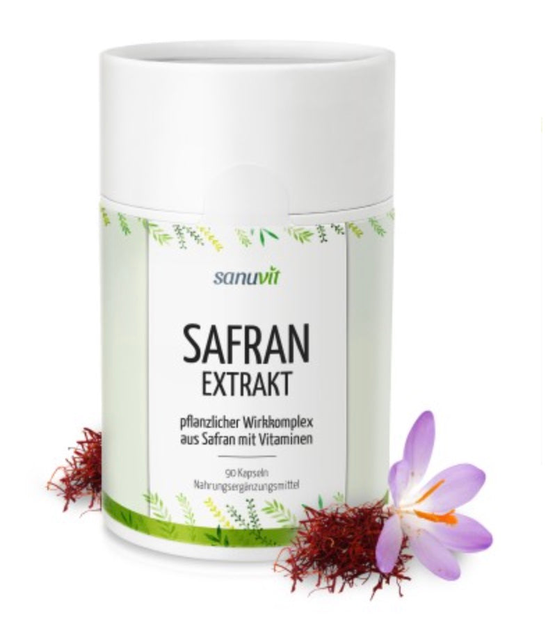 Safran-Extrakt - Emotionale und seelische Gleichgewicht- 90 Kapseln