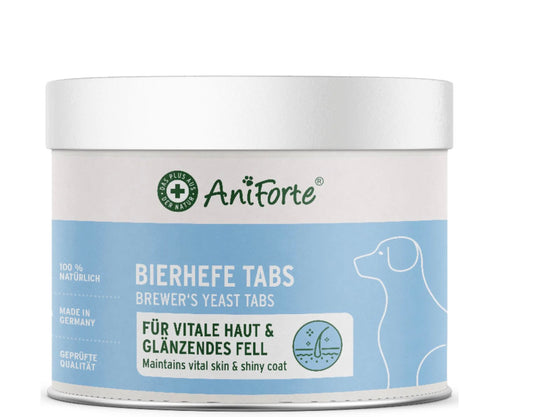 AniForte Bierhefe Tabs Vitamin B-Komplex Hund, Katze und Pferd - 500 Tabletten