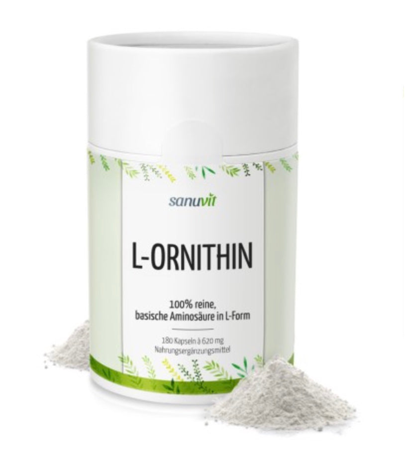 L-Ornithin 500 mg - 180 Kapseln
