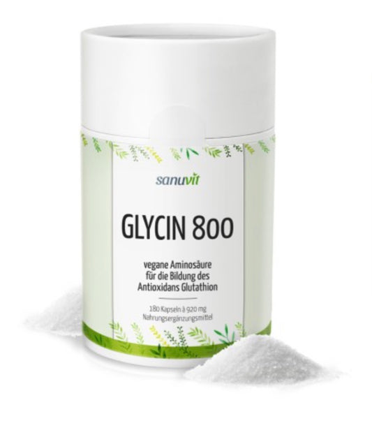 Glycin 800 mg - vegan - 180 Kapseln