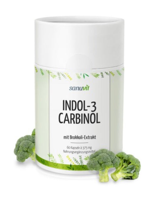 Indol-3-Carbinol -Brokkoli Extrakt - 600 mg - 60 Kapseln