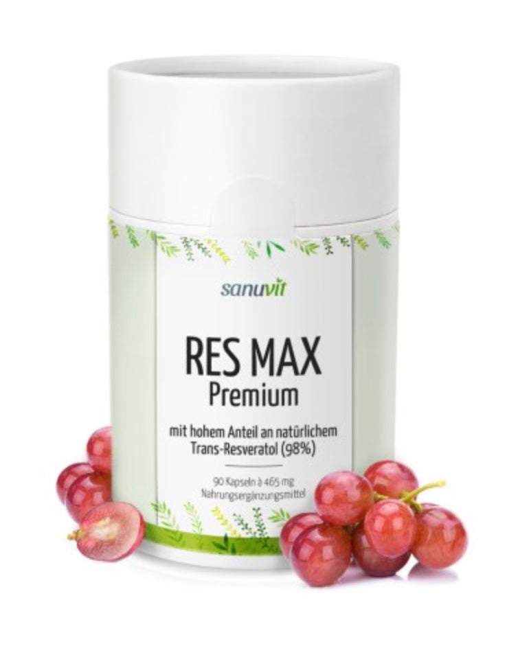 Res Max Premium Trans-Resveratrol 500 mg - 90 Kapseln
