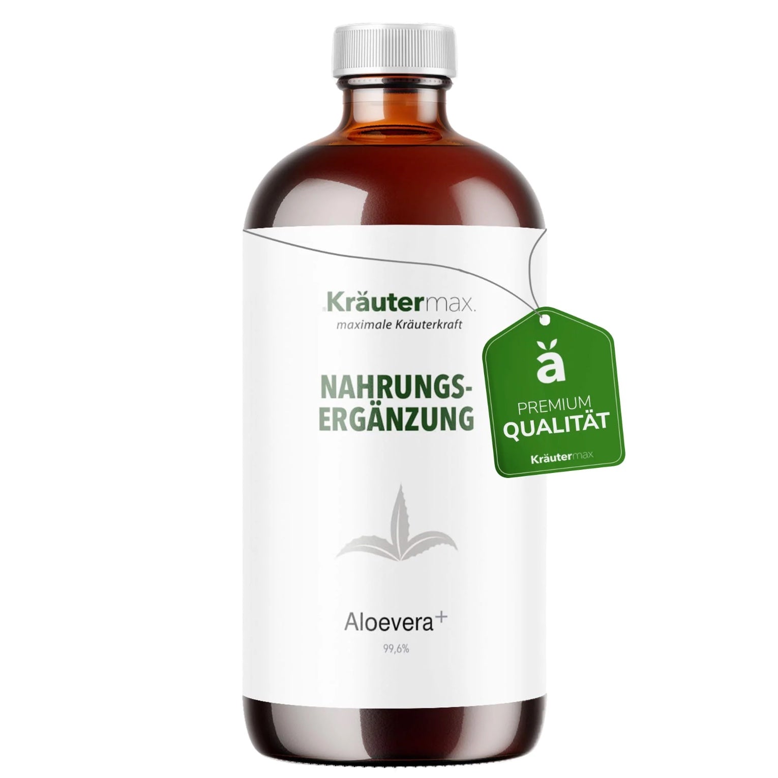 Erleben Sie die Kraft von Kräutermax Aloe Vera Gel! Mit Vitaminen und Frischpflanzensaft, unterstützt Kollagenbildung und reduziert Müdigkeit.