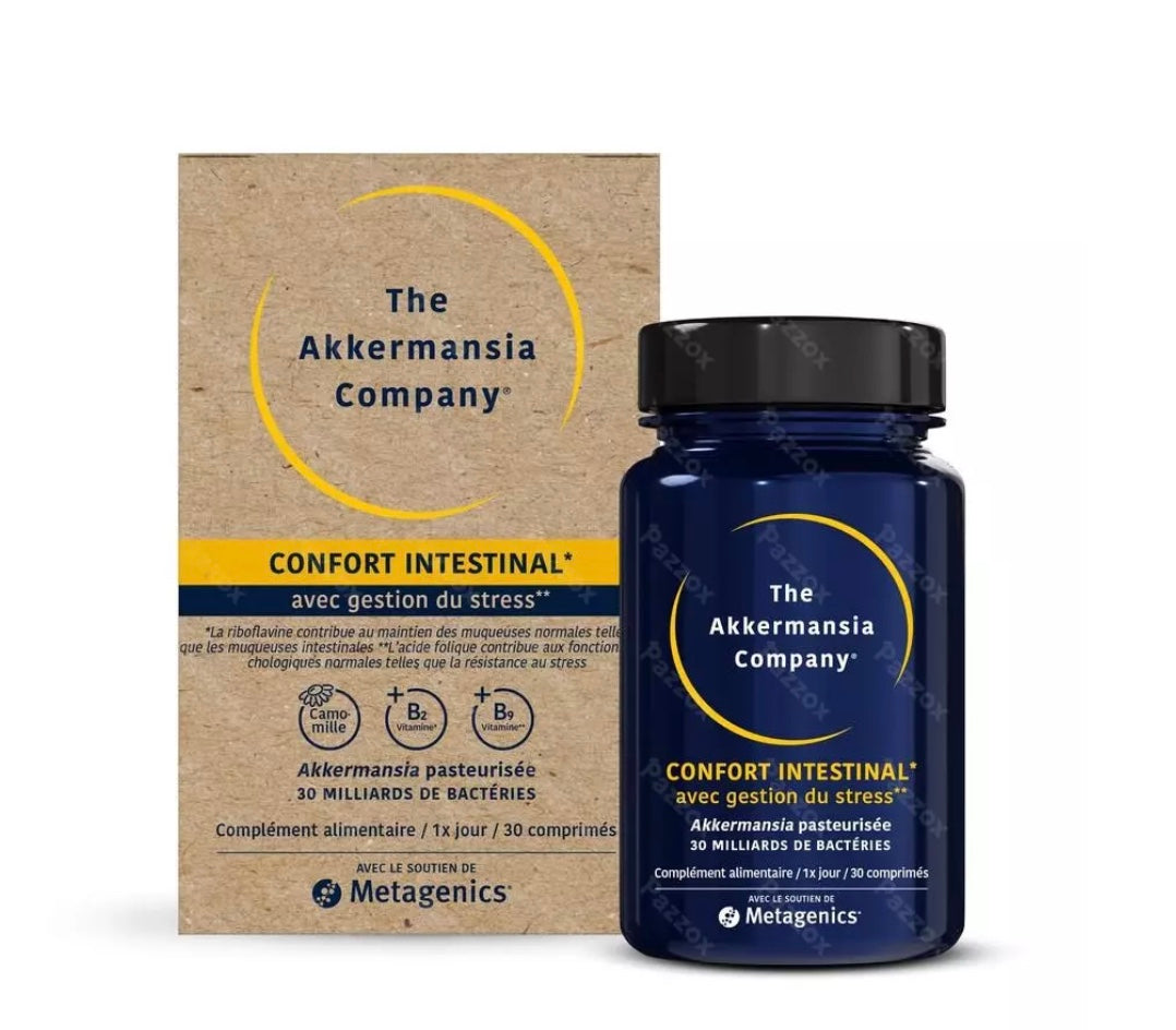 Akkermansia muciniphila 30 Mrd. - Darmkomfort - Confort Intestinal - 30 Tabletten