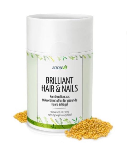 Brilliant Hair & Nails - Vitalstoffkomplex - 90 Kapseln