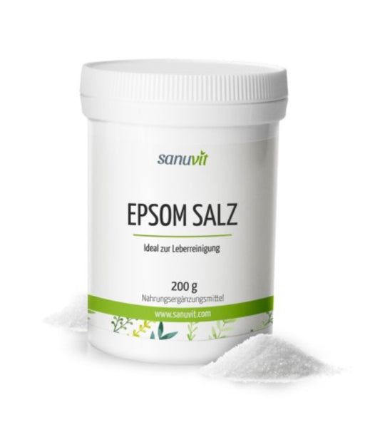 Epsom Salz - Bittersalz - F.X. Mayr Kur - Leberreinigung - 200g