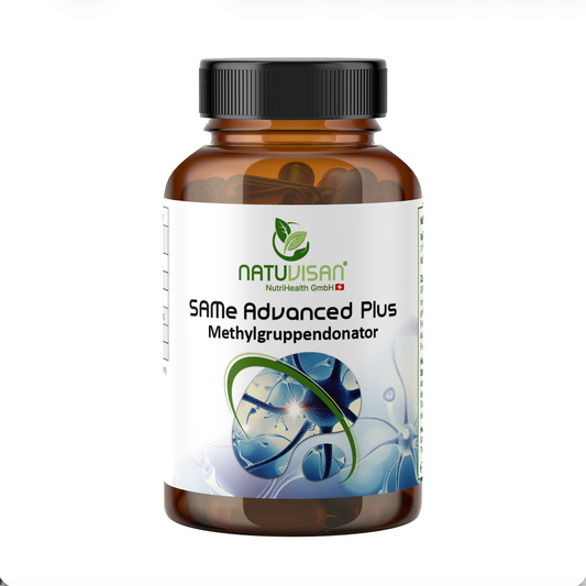SAMe Advanced Plus - 250 mg S-Adenosylmethionin - Methylgruppendonator - 60 Kapseln