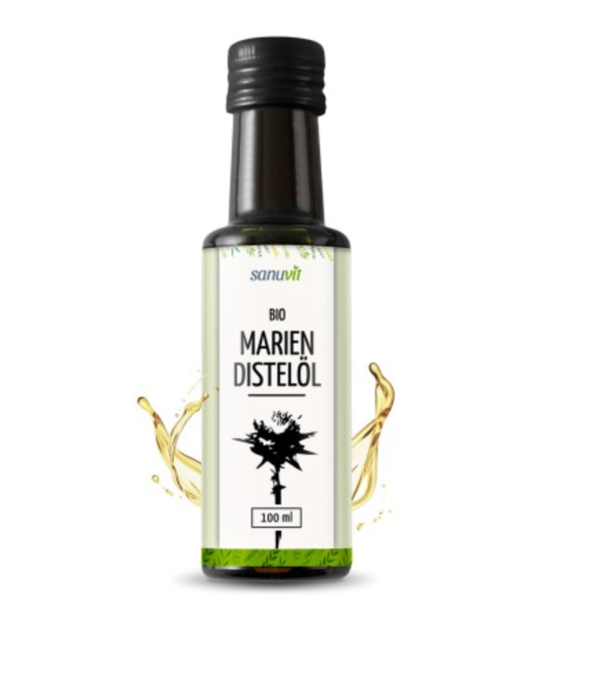 Mariendistel Öl Bitterkraut reich an Silymarin BIO - 100 ml