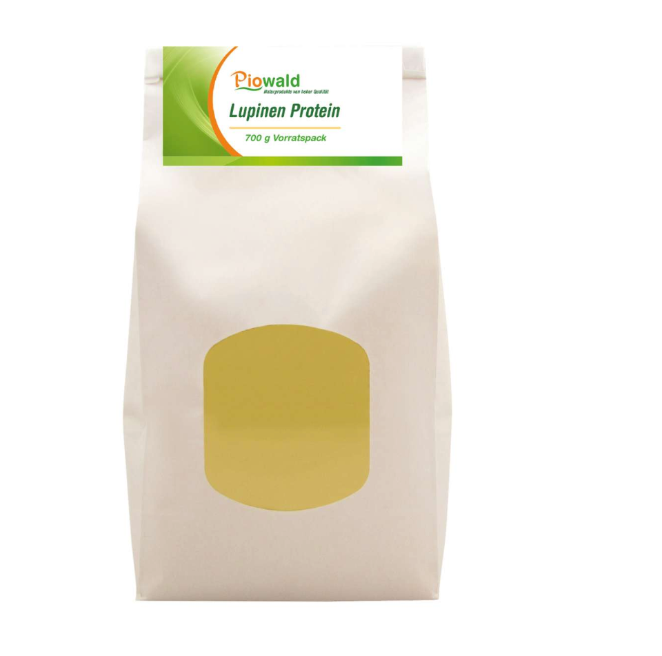 Lupinen Protein Pulver 54% Proteingehalt + Ballaststoffe - 700g