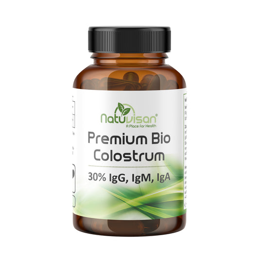Premium BIO COLOSTRUM 1250 mg Pulver + Lactoferrin + Lysozym 30% IgG- 100g Pulver
