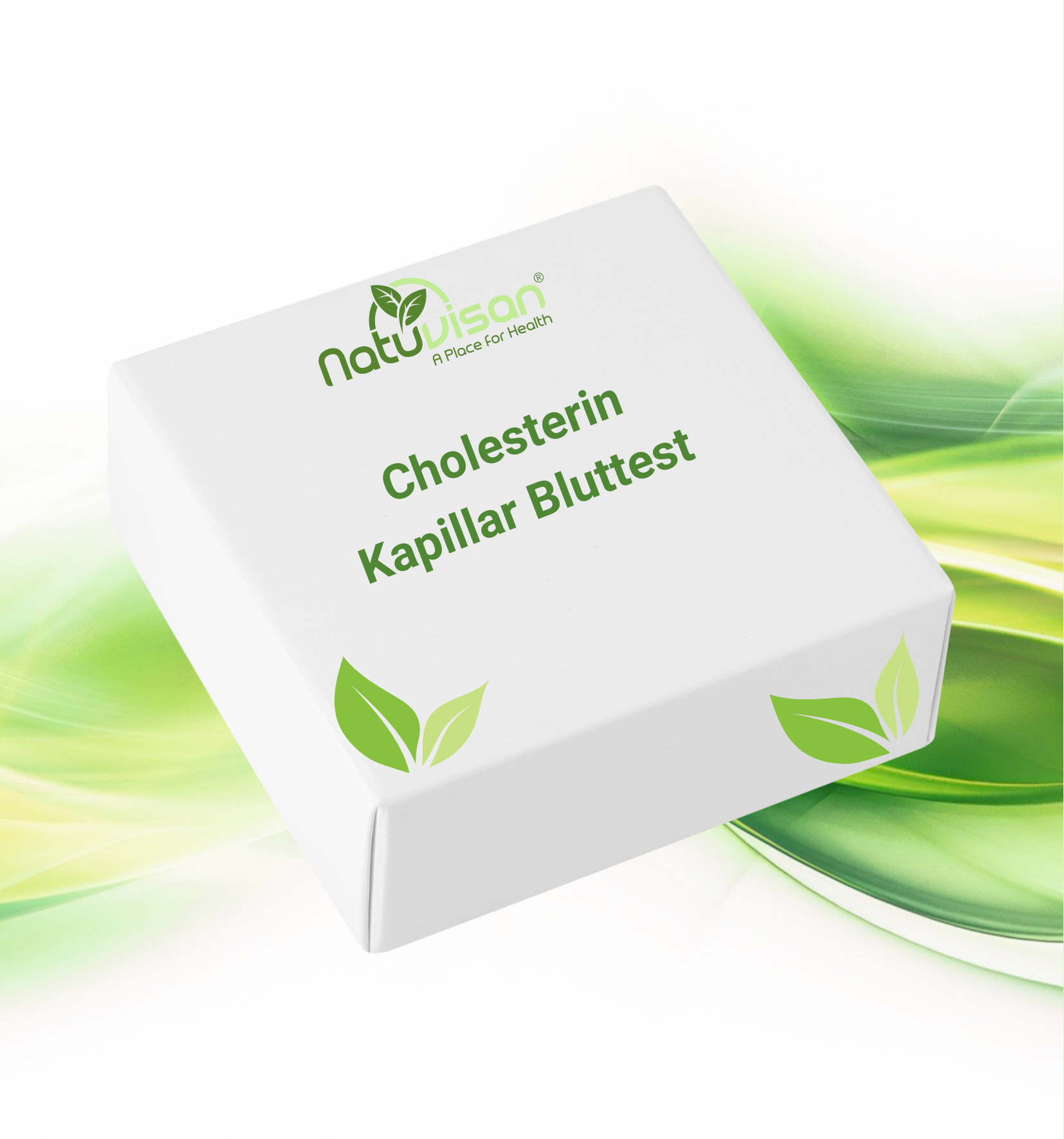 Cholesterin Kapillar Bluttest Blodspot - Testkit für zu Hause