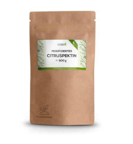 Citruspektin Pulver Ballaststoff - 900 mg - 3 Monatspackung. Natürliche Pektine, das heißt unverdauliche Ballaststoffe, finden wir in Lebensmitteln wie Äpfel, Karotten, Kirschen, oder Zitrusfrüchten. Modifiziertes Citruspektin