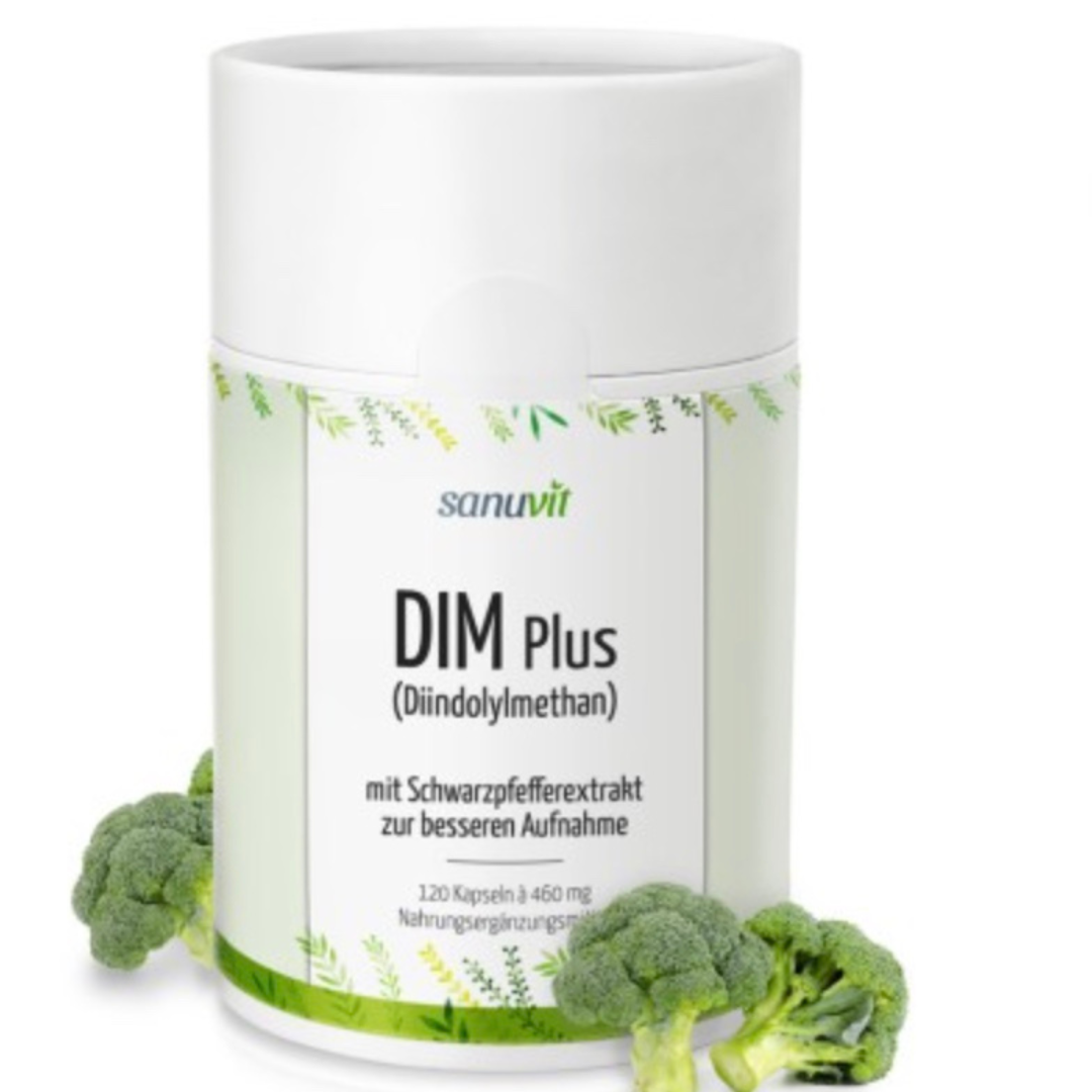 DIM PLUS (Diindolylmethan) Hormonbalance 600 mg - 120 Kapseln
