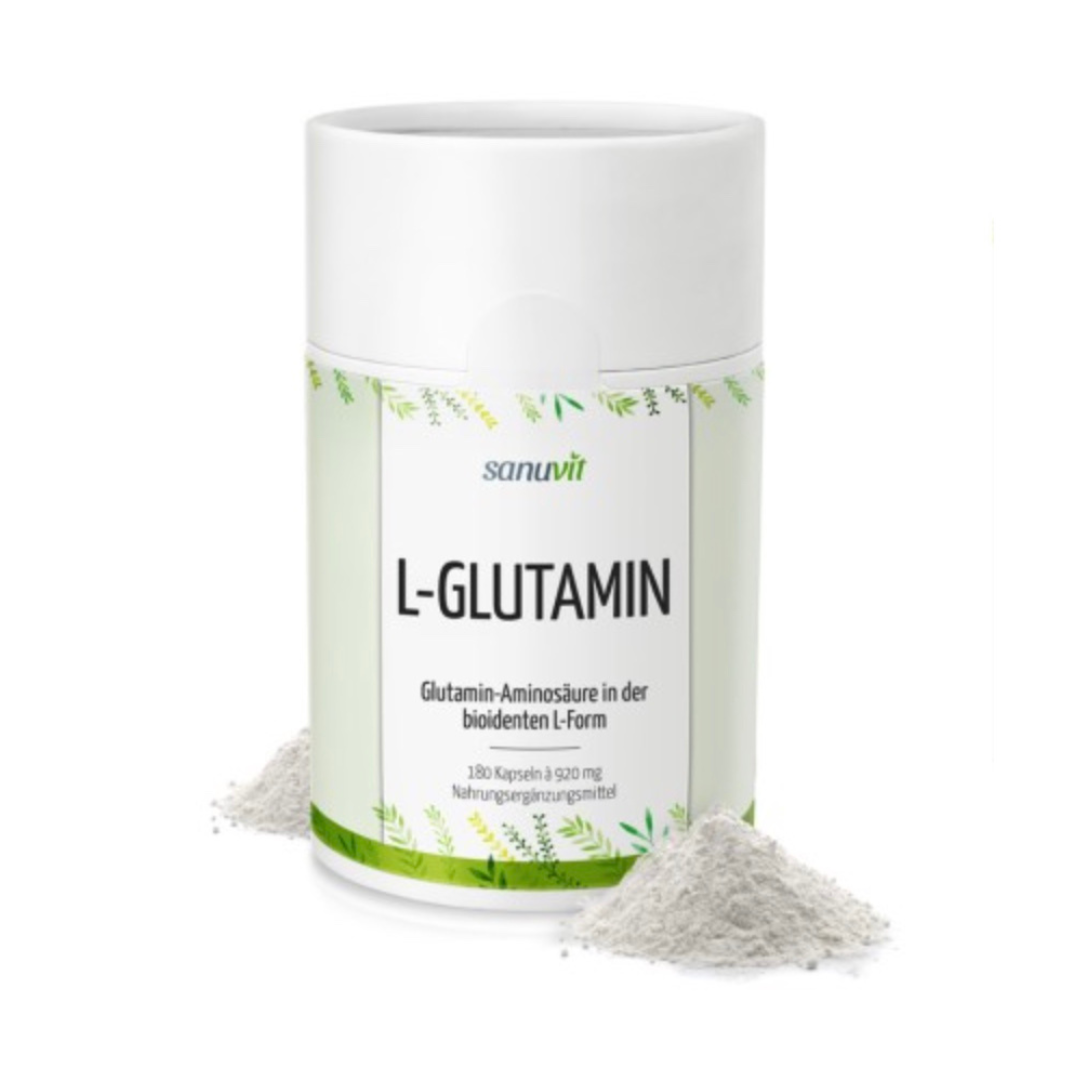 L-Glutamin bioidentisch Kapseln Natuvisan