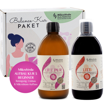 MikroVeda DARM AUFBAU Kur - LIFE PUR & LIFE - 2 Monatskur