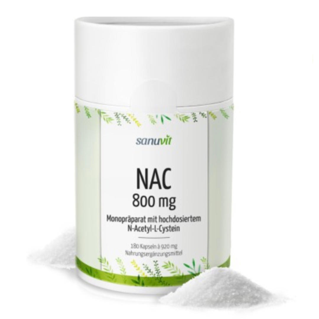 NAC N-Acetyl-L-Cystein 800mg Natuvisan