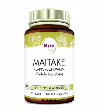 Natuvisan Myco Vital Bio Vitalpilz Maitake Klapperschwamm 90 Kapseln