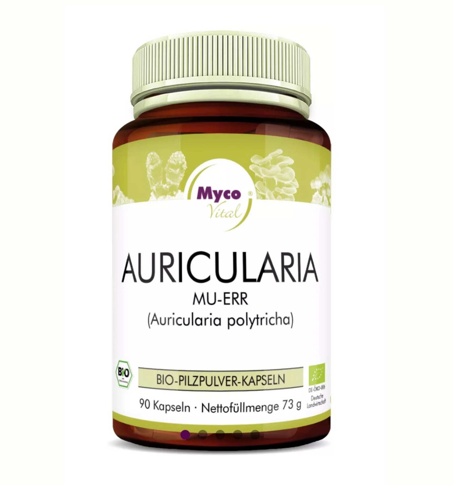 Natuvisan Myco Vital Vitalpilz Auricularia 90 Kapseln