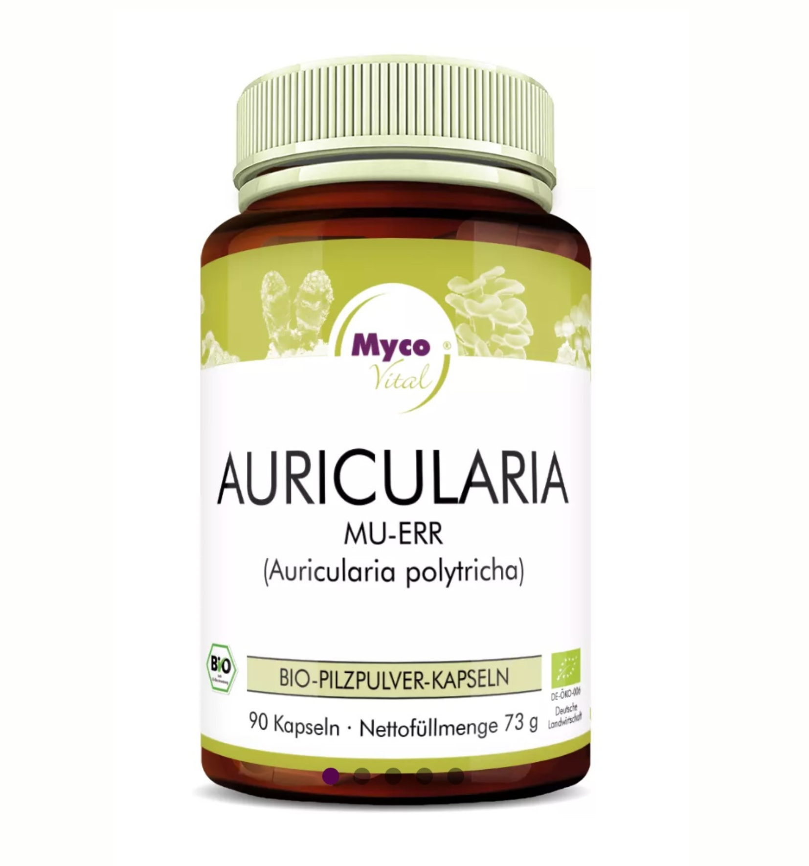 Natuvisan Myco Vital Vitalpilz Auricularia 90 Kapseln