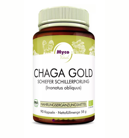 Natuvisan Myco Vital Vitalpilz Chaga Gold 90 Kapseln